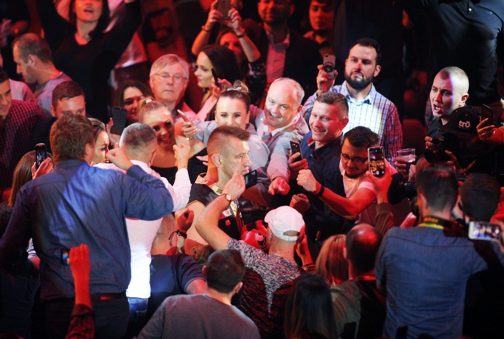 2017.11.18 Czestochowa Boks Gala Boksu Noc Wojownikow Gala Boksu Noc Wojownikow N/z Tomasz Adamek Foto Lukasz Sobala / Press Focus